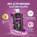 Sunsilk Black Shine Shampoo For Shiny Dark Black Hair 150ml