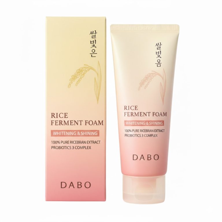 Dabo Rice Ferment Foam Whitening And Shining 180ml