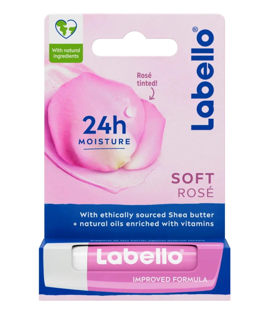 Labello Soft Rose Lip Balm 4.8g