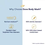 Dove Gentle Exfoliating Nourishing body wash 550ml