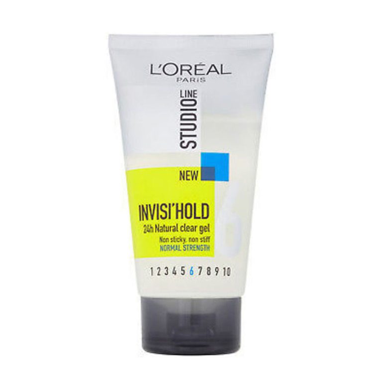 Loreal Paris Line Studio Invisi Hold 6 Normal Styling Hair Gel 150ml