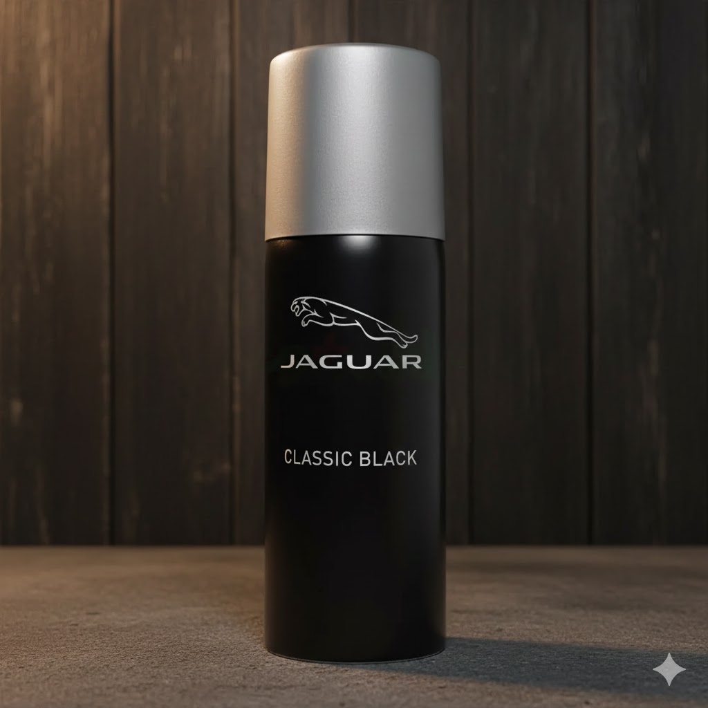Jaguar Men Classic Black Body Spray 200ml