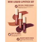 SHEGLAM Matte Allure Mini Liquid Lipstick Set