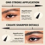 Sheglam Multi-Tasker Line And Detail Eyeliner Pen-Black