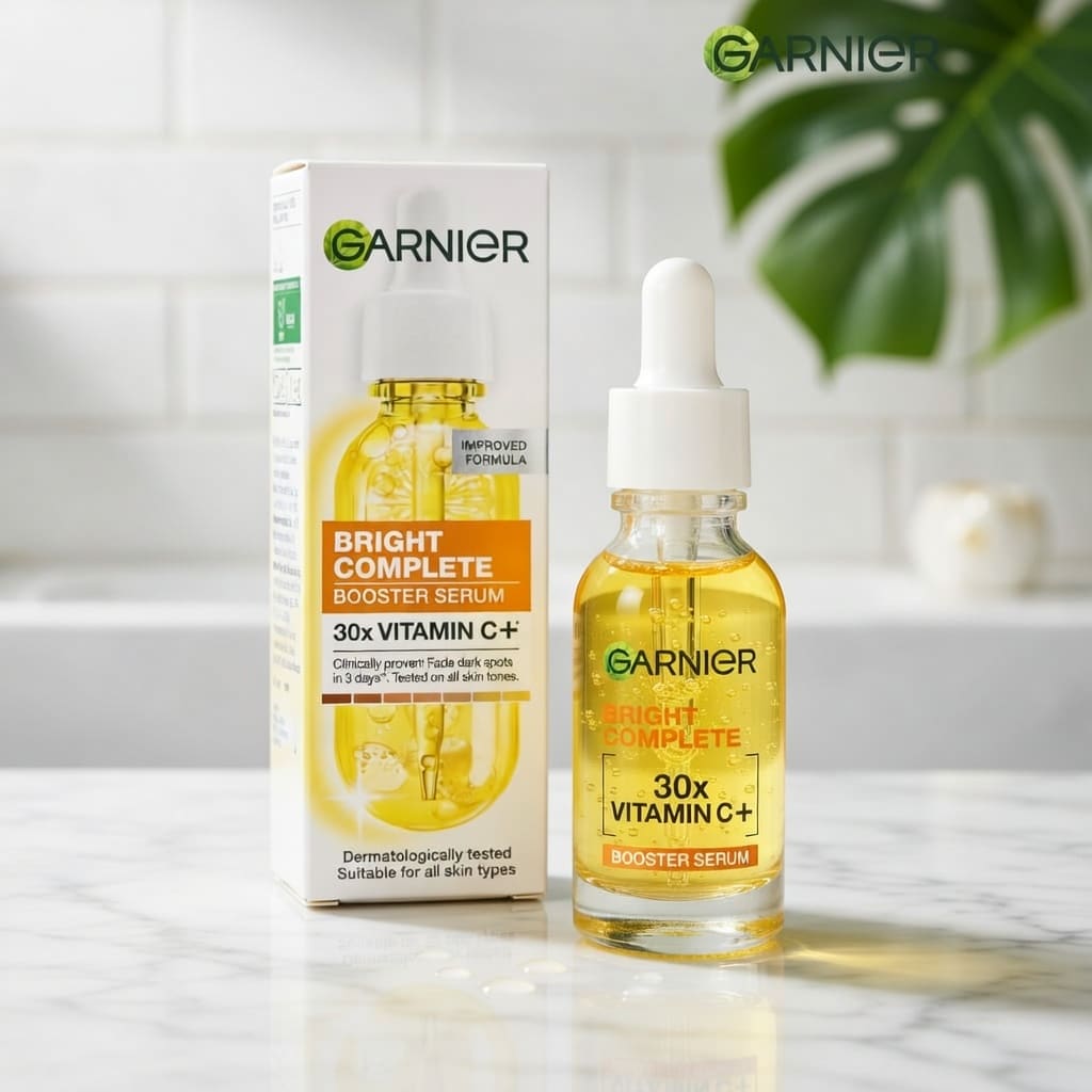 Garnier Bright Complete Vitamin C Serum – 15ml Beautice Shop Garnier Bright Complete Vitamin C Serum – 15ml