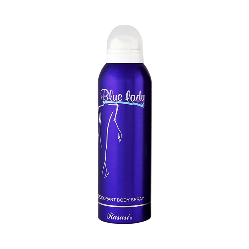 Rasasi Blue Lady Deodorant Body Spray For Women