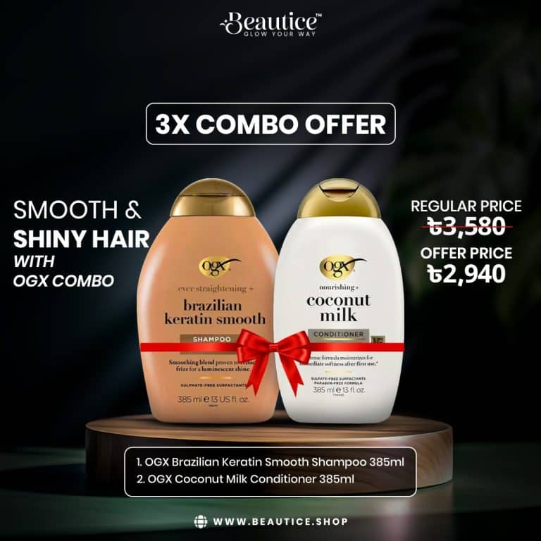 Smooth & Shiny Hair with OGX Combo