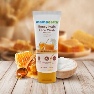 MAMAEARTH Honey Malai Face Wash 100ml